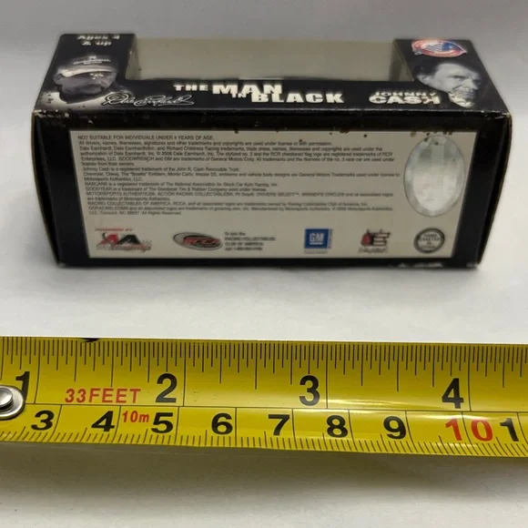 Die-Cast #3 Dale Earnhardt / Johnny Cash Racing Car - The Man in Black - Picture 6 of 6